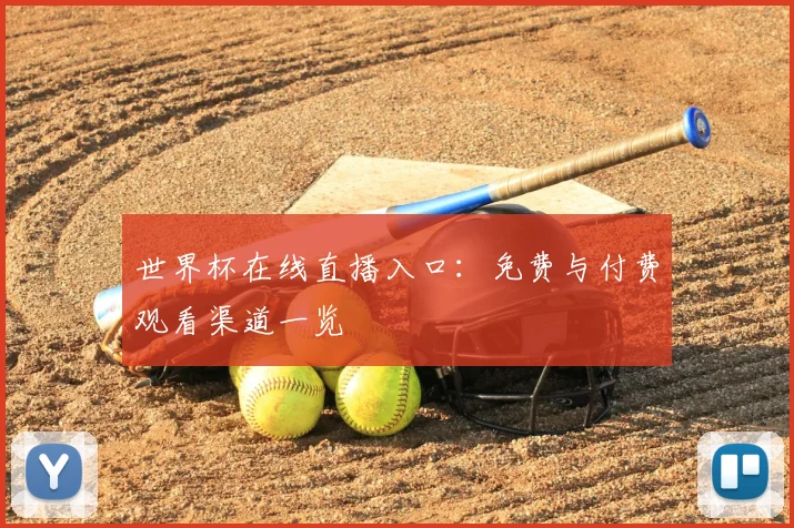 世界杯在线直播入口：免费与付费观看渠道一览