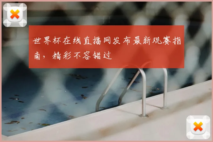 世界杯在线直播网发布最新观赛指南，精彩不容错过